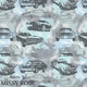 Design 950 - Grey Muscle Car Fabric