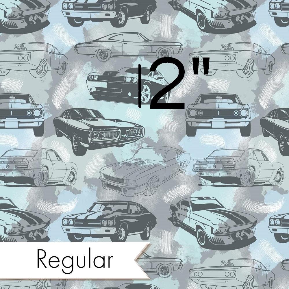 Design 950 Grey Muscle Car Fabric – pre-order designer fabric Australia | Fabric by Missy Rose