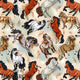 Design 953 - Neutral Horse Fabric