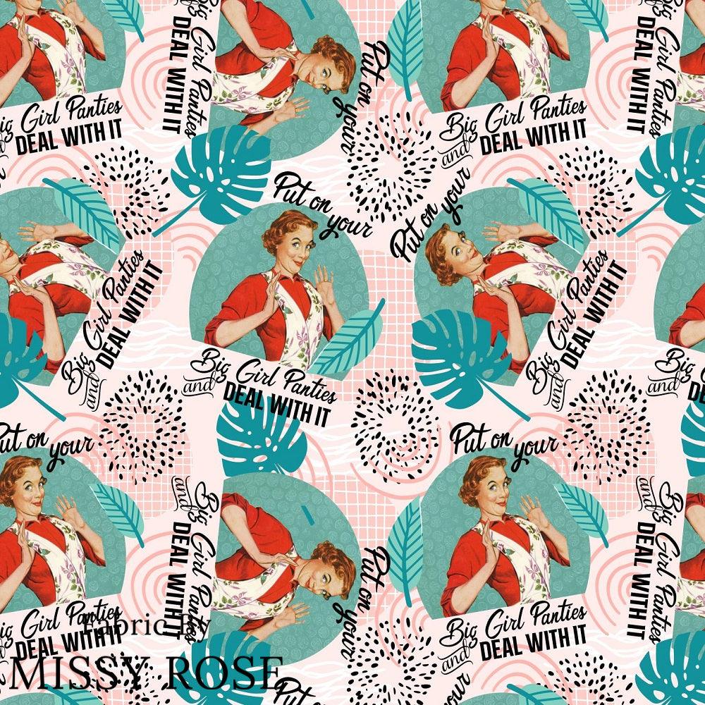 Design 954 Panties Fabric – made-to-order custom fabric by the metre | Fabric by Missy Rose