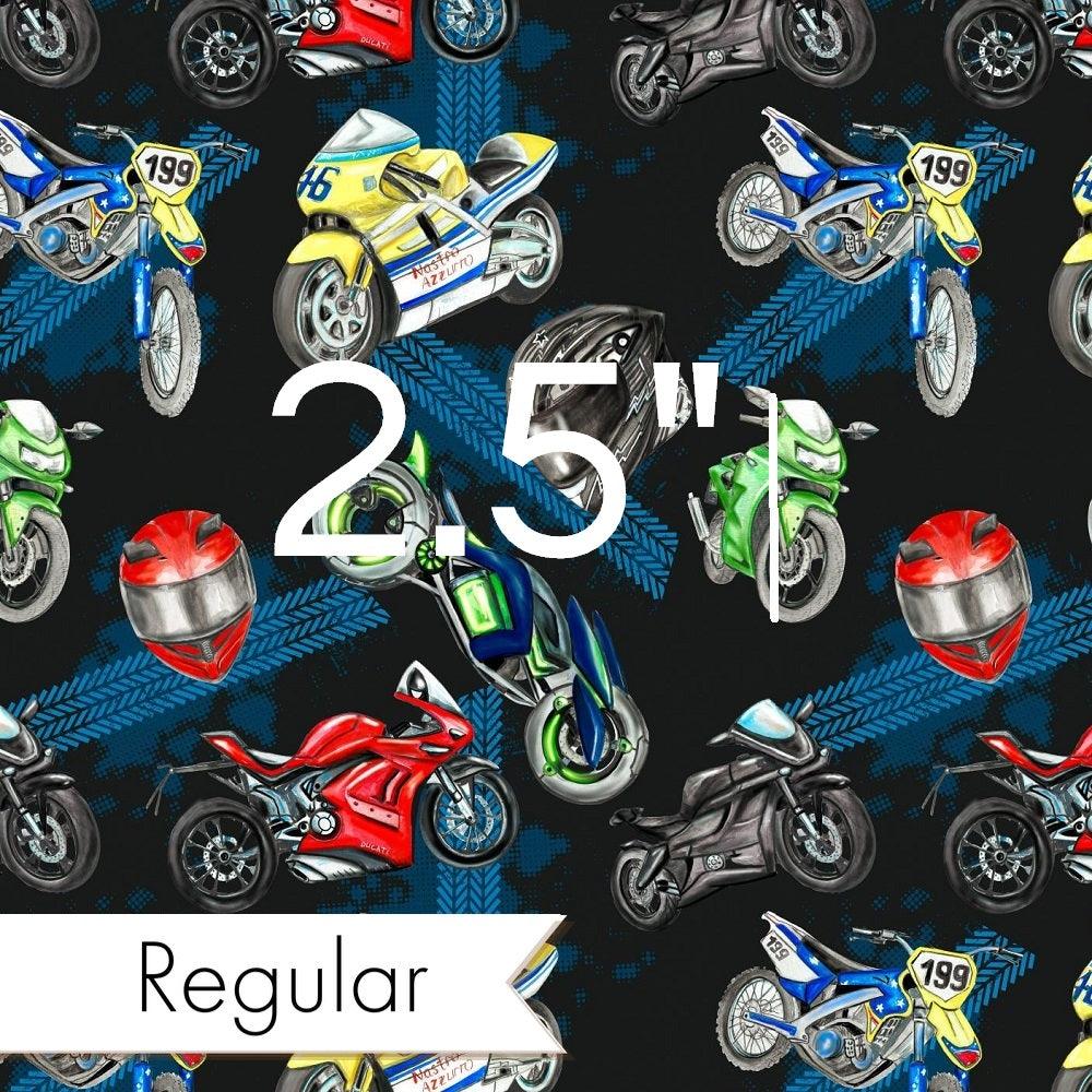 Design 956 Motorbike Fabric – custom printed pre-order fabric Australia | Fabric by Missy Rose