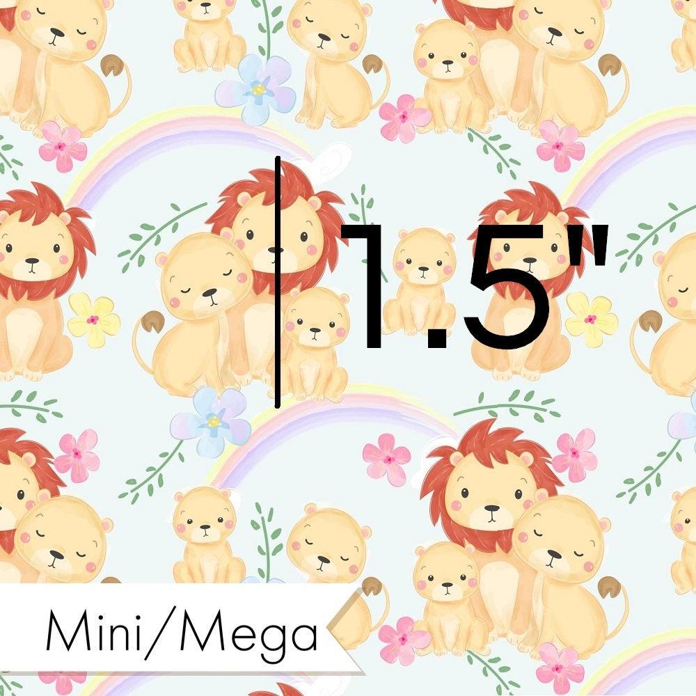 Design 957 Lion Pride Fabric – premium custom printed fabric for sewing | Fabric by Missy Rose