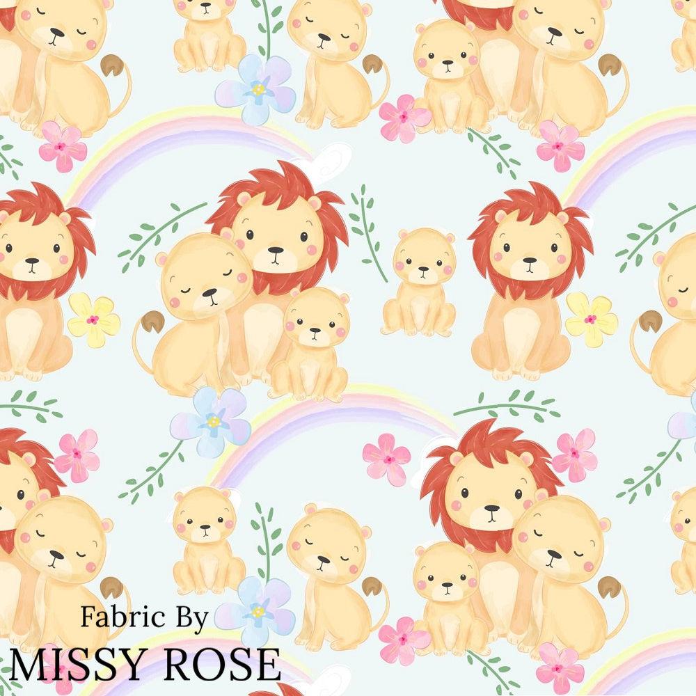 Design 957 Lion Pride Fabric – made-to-order custom fabric by the metre | Fabric by Missy Rose
