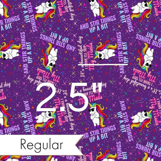 Design 958 - Funny Unicorn Fabric