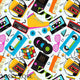 Design 959 - Retro Things Fabric