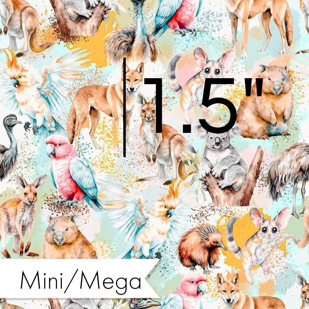 Design 96 Australian Animals Fabric – pre-order designer fabric Australia | Fabric by Missy Rose