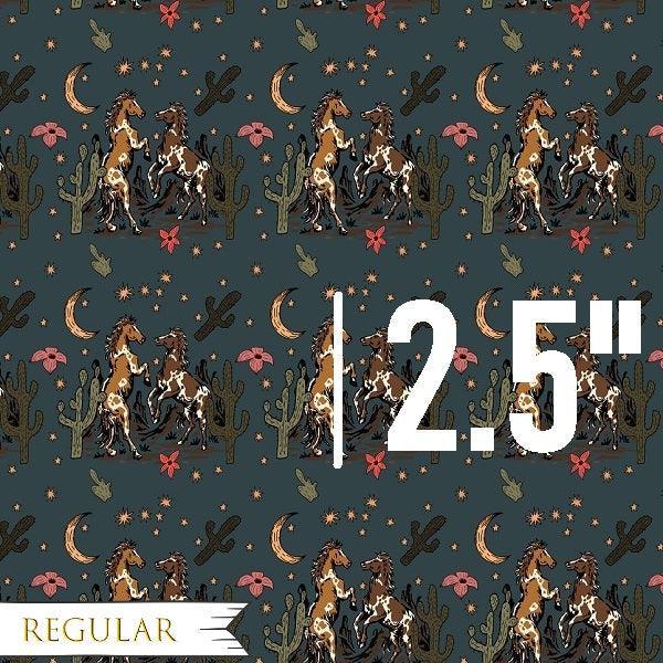 Unlimited Navy Horse Fabric – pre-order designer fabric Australia | Fabric by Missy Rose