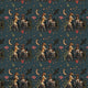 Unlimited - Navy Horse Fabric