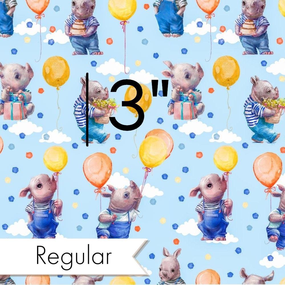 Design 962 Blue Rhino Fabric – premium custom printed fabric for sewing | Fabric by Missy Rose
