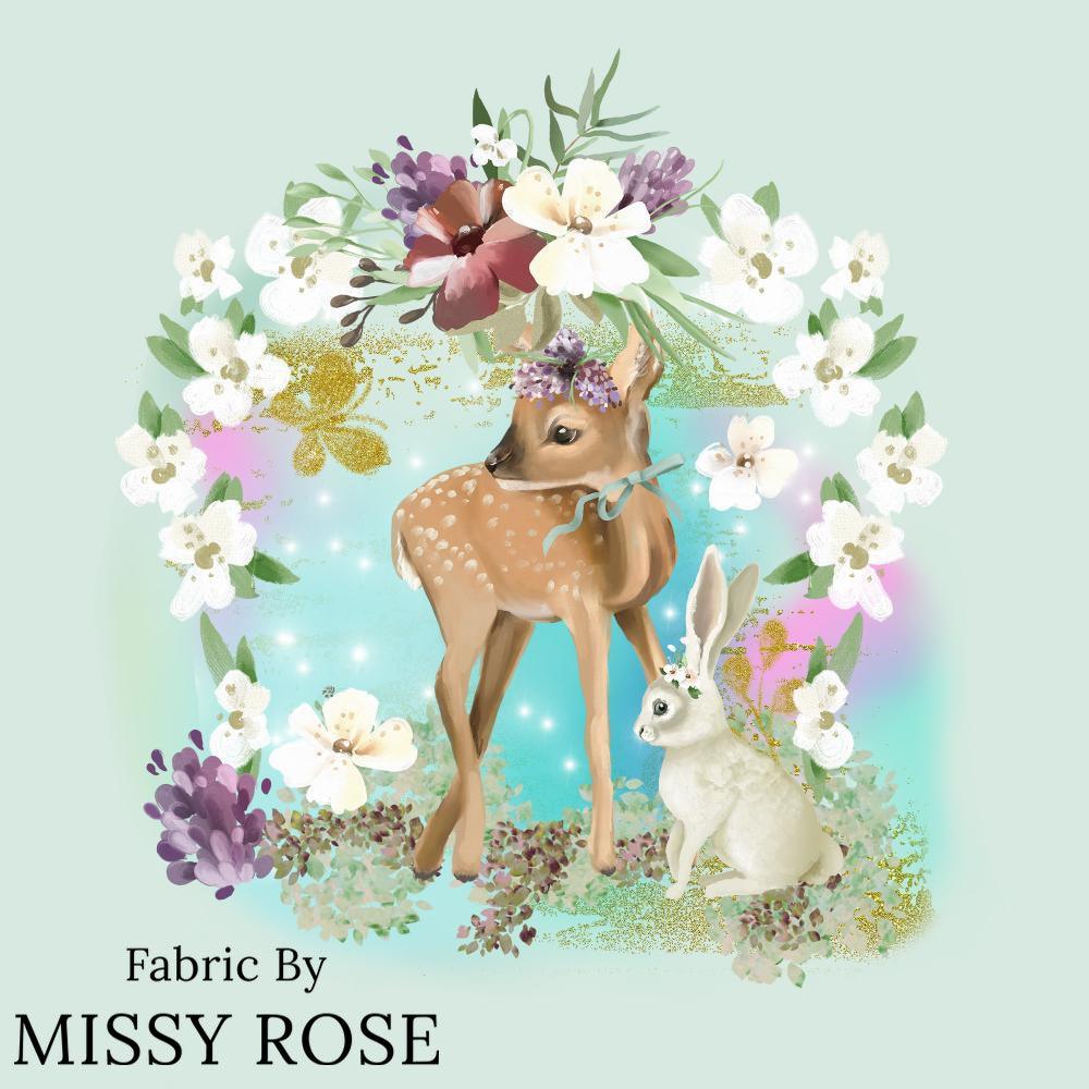 Design 964 Panel Fabric – custom printed pre-order fabric Australia | Fabric by Missy Rose
