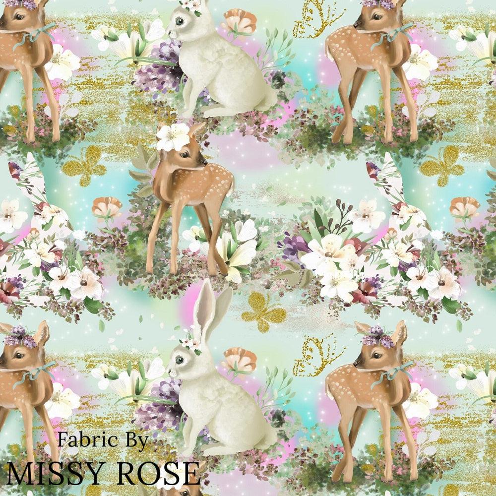 Design 964 Sweet Woodlands Fabric – Australian custom printed fabric pre-order | Fabric by Missy Rose