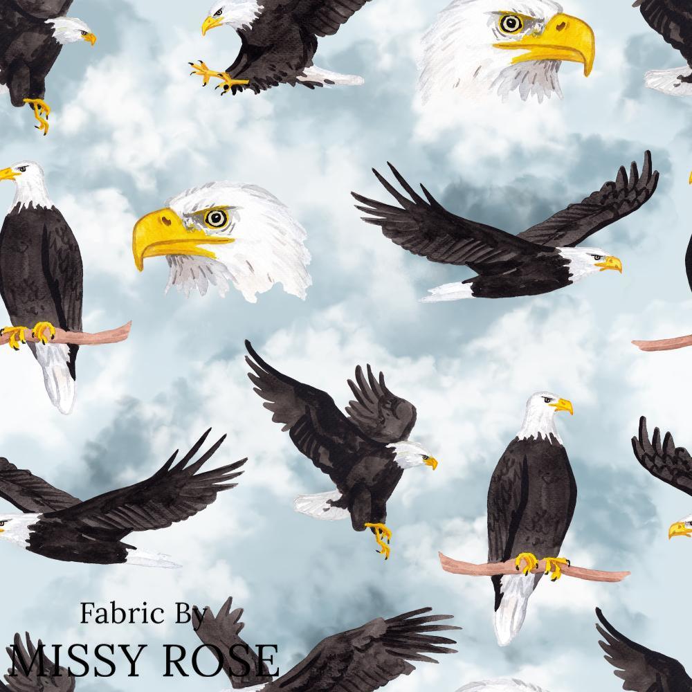 Design 966 Eagle Fabric – pre-order designer fabric Australia | Fabric by Missy Rose