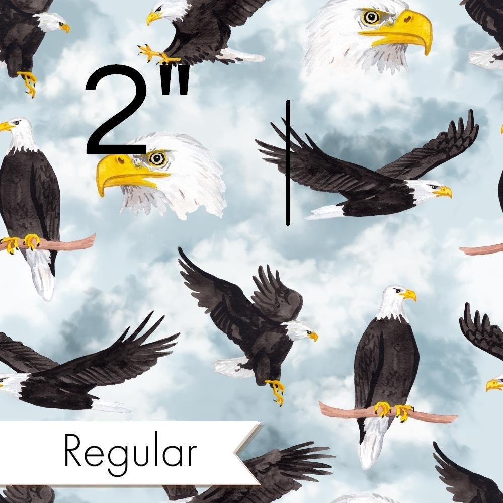Design 966 Eagle Fabric – custom printed pre-order fabric Australia | Fabric by Missy Rose