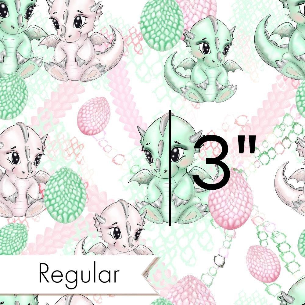 Design 967 Cute Dragon Fabric – premium custom printed fabric for sewing | Fabric by Missy Rose