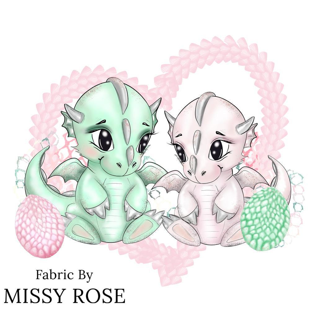 Design 967 Panel Fabric – custom printed pre-order fabric Australia | Fabric by Missy Rose
