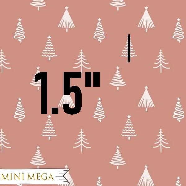 Design 97 - Pink Christmas Tree Fabric - Fabric by Missy Rose Pre-Order