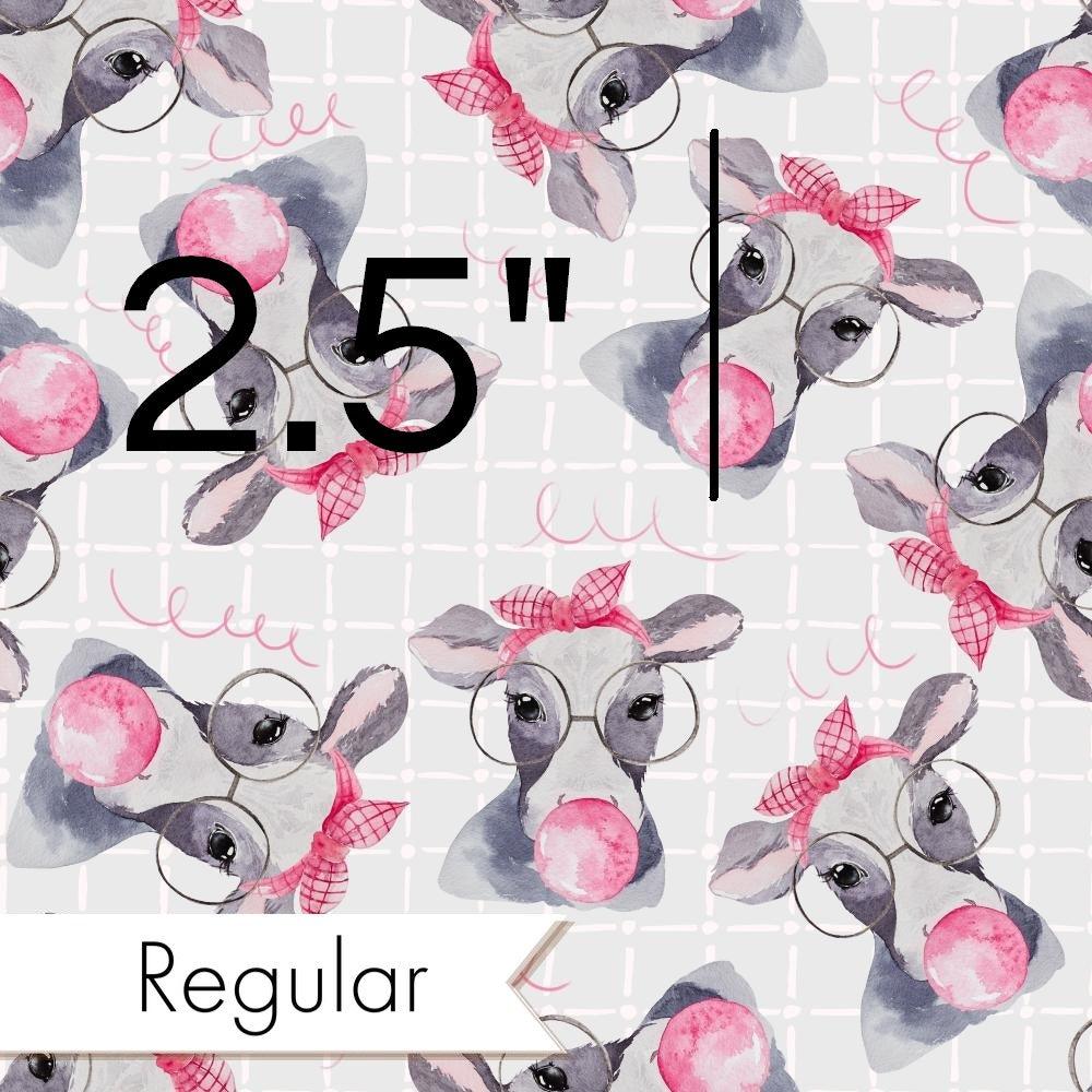 Design 971 Cow Bubble Gum Fabric – Australian custom printed fabric pre-order | Fabric by Missy Rose