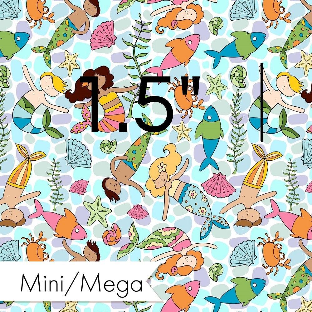 Design 973 Merfolk Fabric – made-to-order custom fabric by the metre | Fabric by Missy Rose