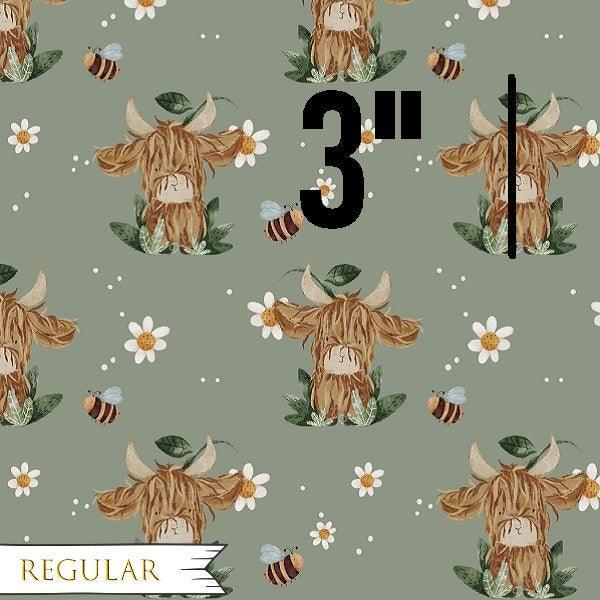 Unlimited Highland Cow Fabric – made-to-order custom fabric by the metre | Fabric by Missy Rose