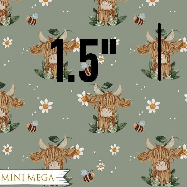 Load image into Gallery viewer, Unlimited - Highland Cow Fabric - Fabric by Missy Rose Pre-Order
