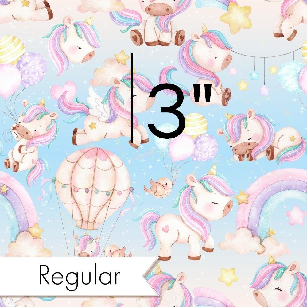 Design 981 Unicorn Air Balloon Fabric – made-to-order custom fabric by the metre | Fabric by Missy Rose