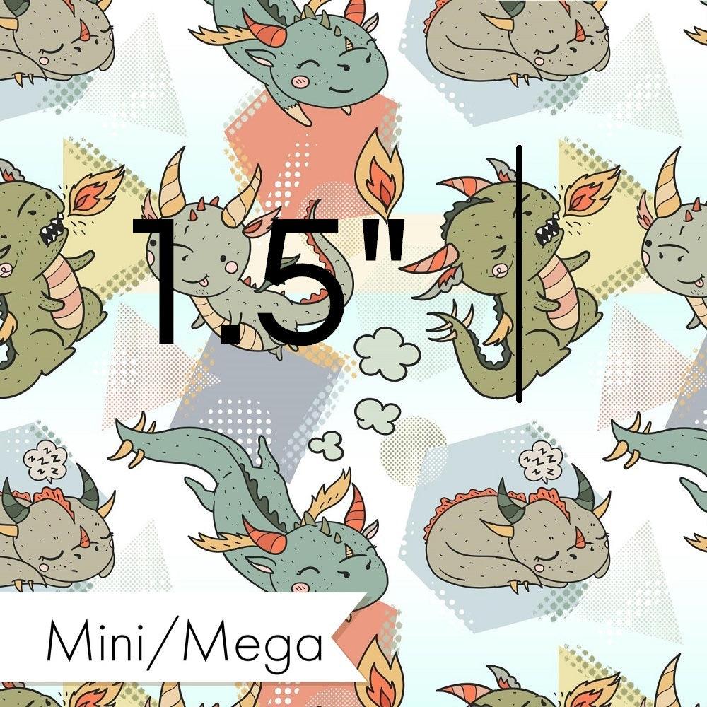 Design 983 Little Dragons Fabric – made-to-order custom fabric by the metre | Fabric by Missy Rose