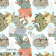 Design 983 - Little Dragons Fabric
