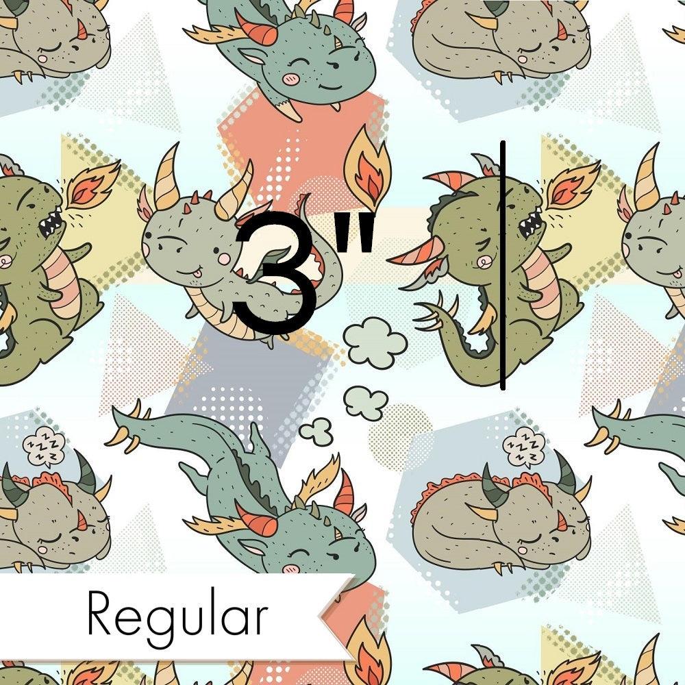 Design 983 Little Dragons Fabric – custom printed pre-order fabric Australia | Fabric by Missy Rose
