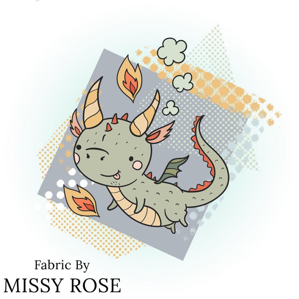 Design 983 Panel Fabric – premium custom printed fabric for sewing | Fabric by Missy Rose