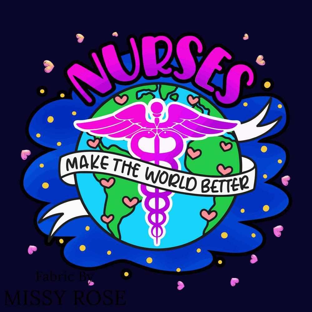 Design 984 Panel Fabric – custom printed pre-order fabric Australia | Fabric by Missy Rose