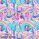 Design 985 - Rainbow Unicorn Fabric