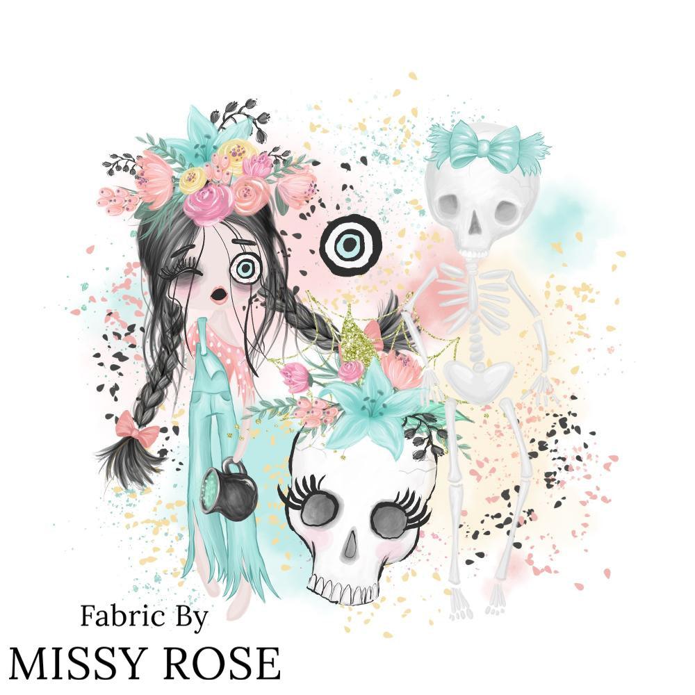 Design 986 Panel Fabric – premium custom printed fabric for sewing | Fabric by Missy Rose