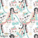 Design 986 - Zombie Girl Fabric