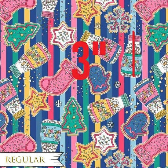 Design 99 - Retro Christmas Fabric - Fabric by Missy Rose Pre-Order