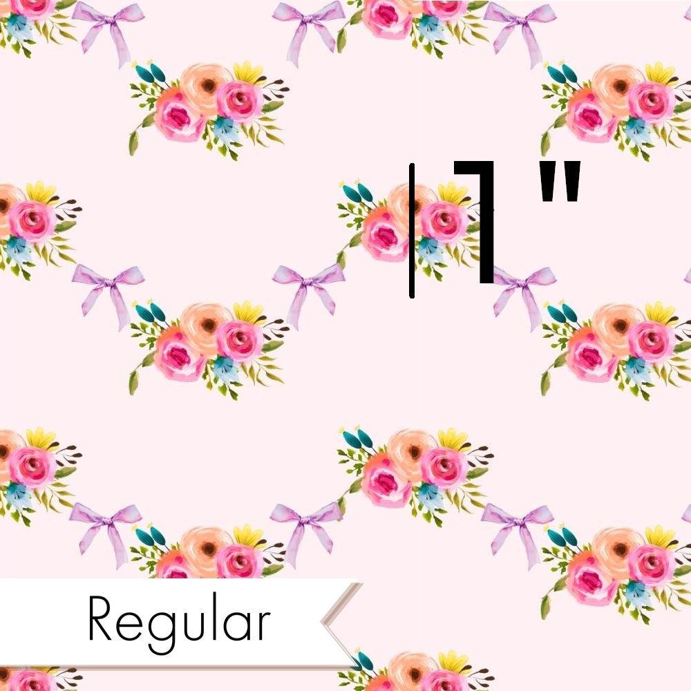 Design 991 Pink Floral Fabric – made-to-order custom fabric by the metre | Fabric by Missy Rose