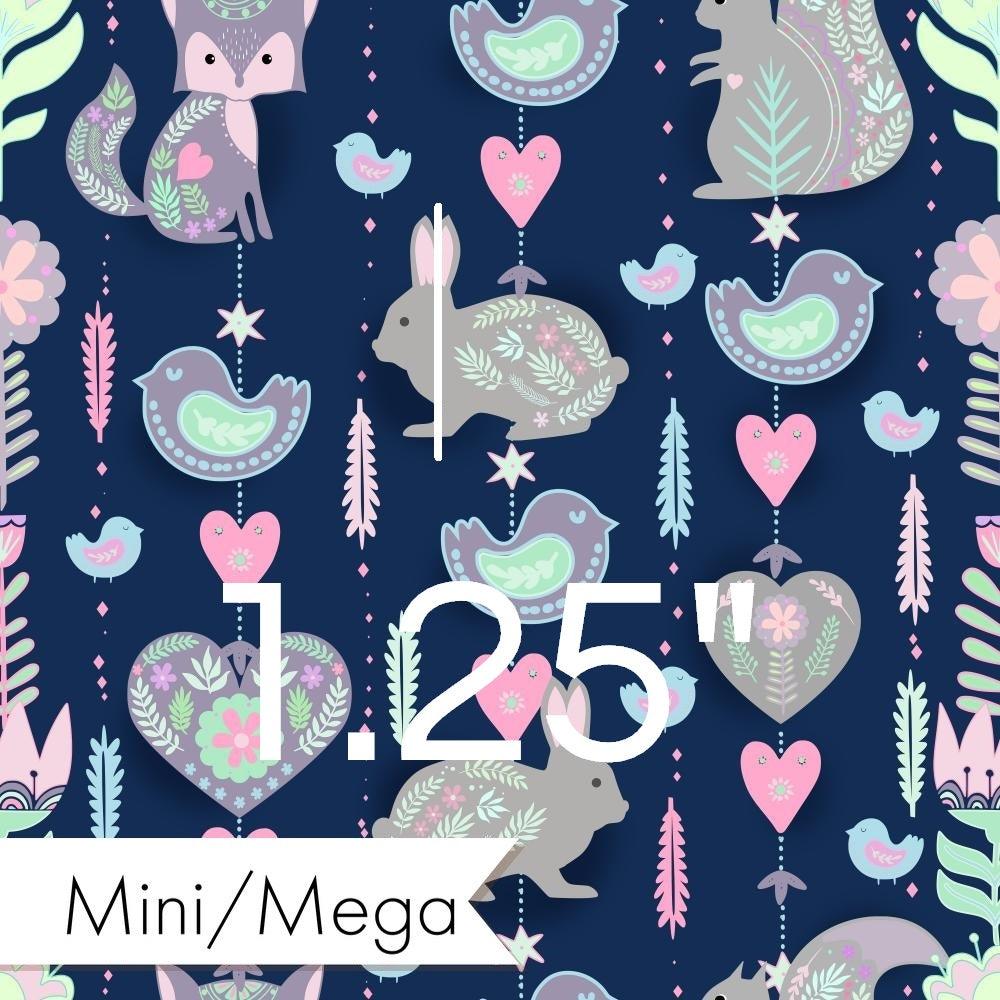 Design 999 Navy Bunny Fabric – made-to-order custom fabric by the metre | Fabric by Missy Rose