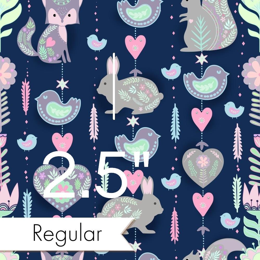 Design 999 Navy Bunny Fabric – custom printed pre-order fabric Australia | Fabric by Missy Rose