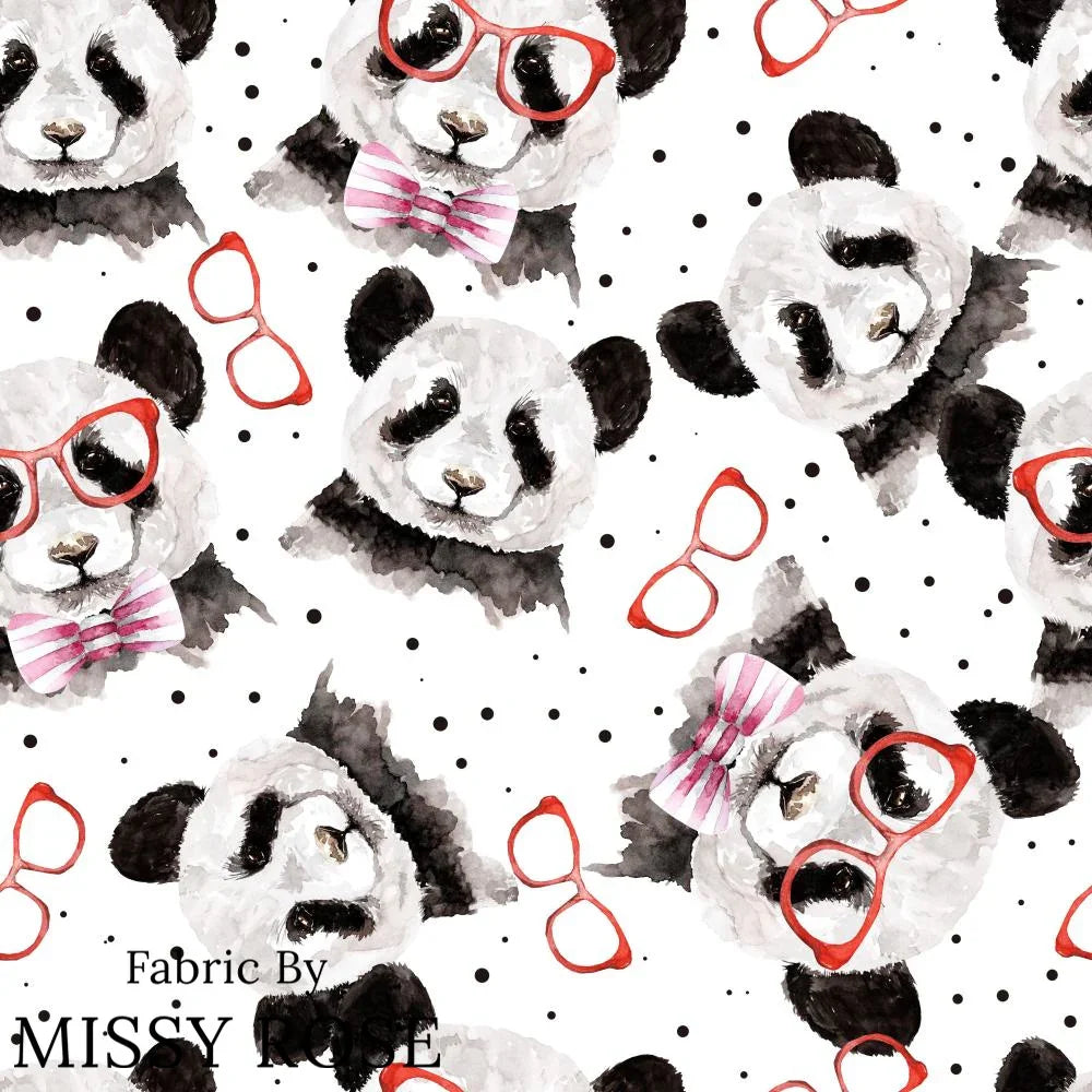 Design 1114 Panda Fabric – Australian custom printed fabric pre-order | Fabric by Missy Rose