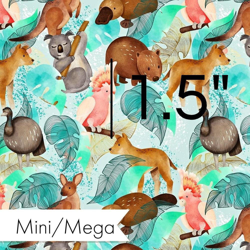 Design 531 Australian Animal Fabric – premium custom printed fabric for sewing | Fabric by Missy Rose