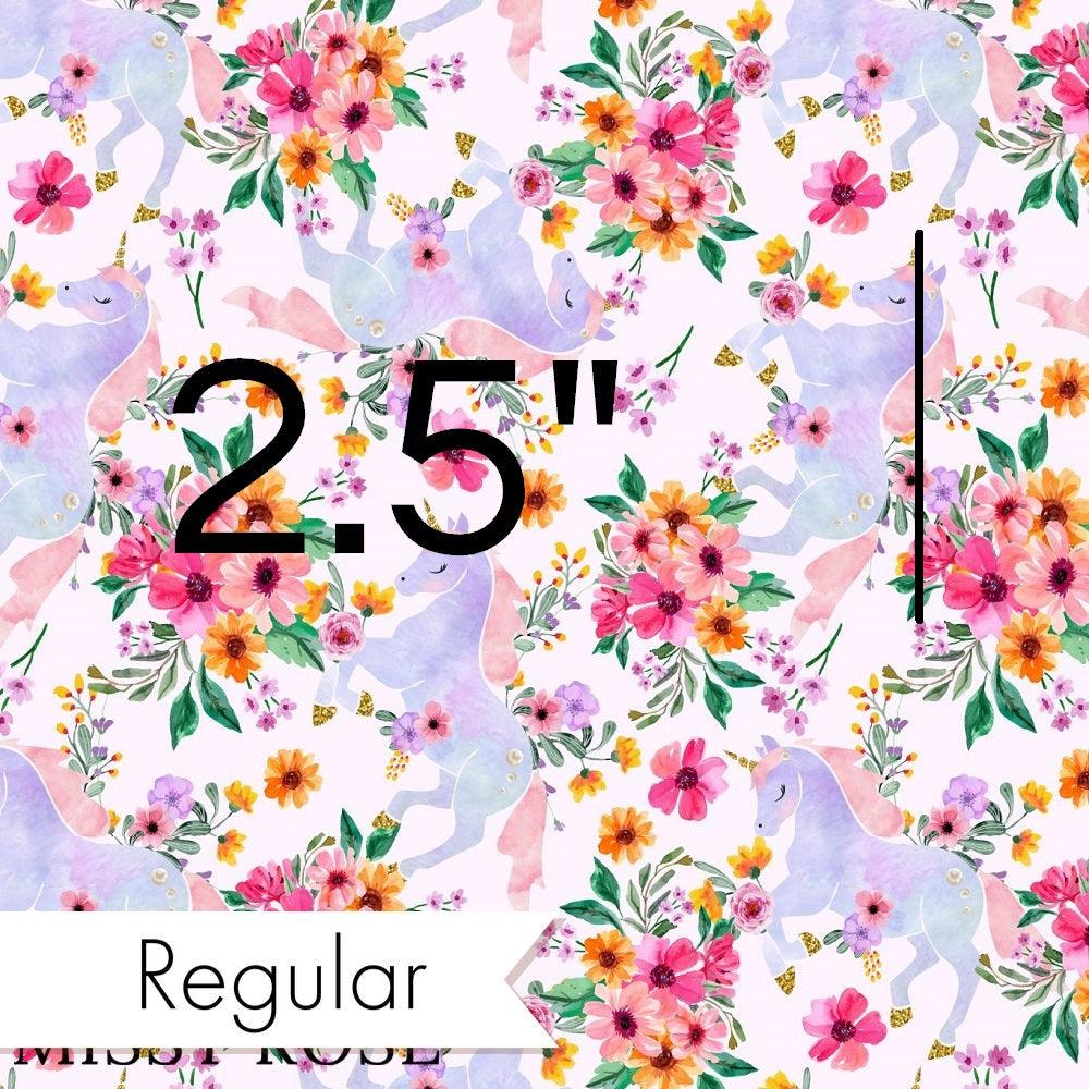 Design 945 Floral Unicorn Fabric – pre-order designer fabric Australia | Fabric by Missy Rose