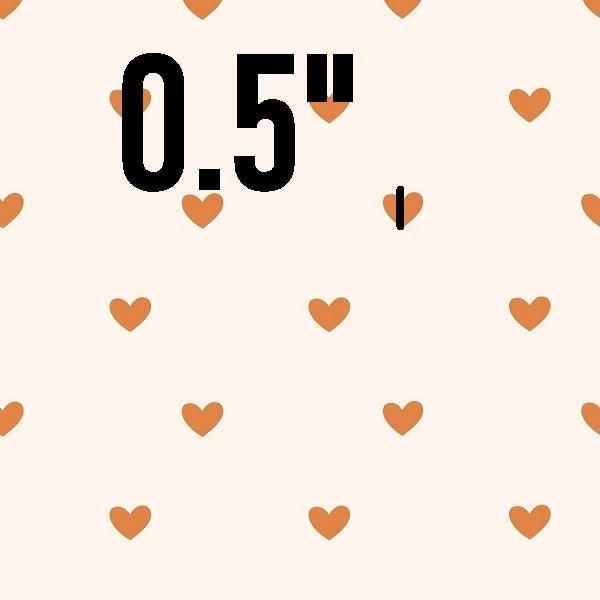 Indy Bloom Fabric Ember Fall Ember Hearts In Cream 09 – made-to-order custom fabric by the metre | Fabric by Missy Rose