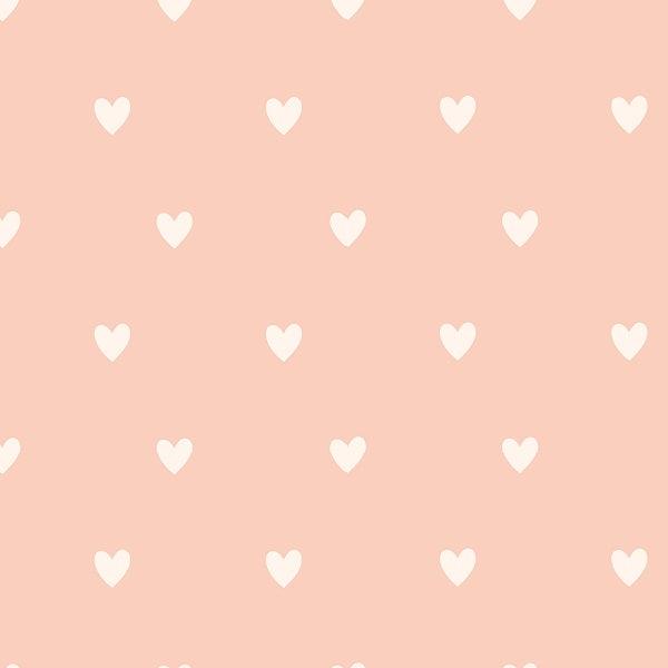 Indy Bloom Fabric Ember Fall Ember Hearts In Pink 10 – made-to-order custom fabric by the metre | Fabric by Missy Rose