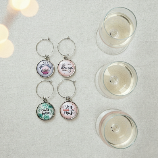 Wine or Coffee Charms - Swear Word