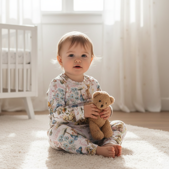 Customisable Name Fabric - Woodlands