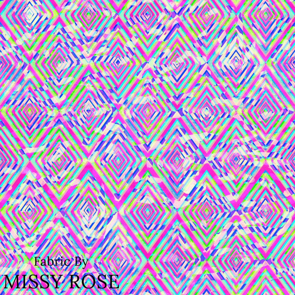 Girl and The Deep Blue Sea 23 fabric – made-to-order custom fabric by the metre | Fabric by Missy Rose