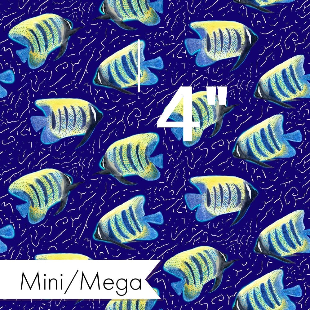 Girl and The Deep Blue Sea 38 fabric – Australian custom printed fabric pre-order | Fabric by Missy Rose