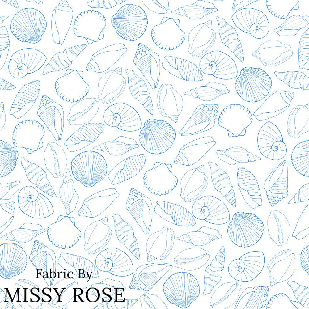 Girl and The Deep Blue Sea 68 fabric – custom printed pre-order fabric Australia | Fabric by Missy Rose