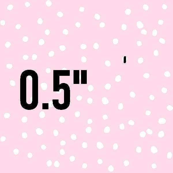 Indy Bloom Fabric La Jolla Polka Dot Bubblegum 03 – premium custom printed fabric for sewing | Fabric by Missy Rose