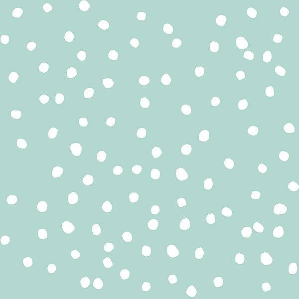 Indy Bloom Fabric La Jolla Polka Dot Green 02 – made-to-order custom fabric by the metre | Fabric by Missy Rose
