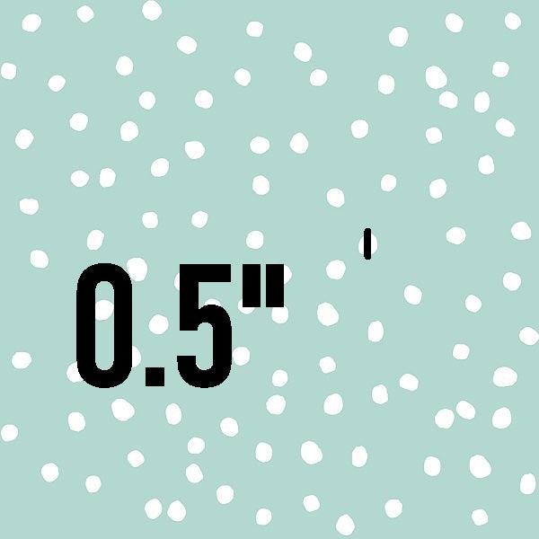 Indy Bloom Fabric La Jolla Polka Dot Green 02 – Australian custom printed fabric pre-order | Fabric by Missy Rose
